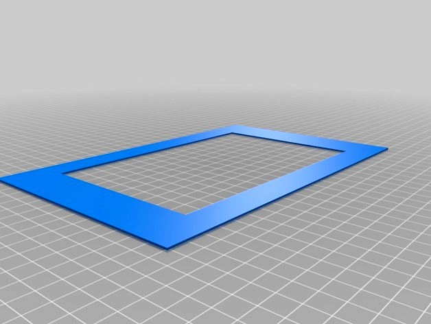Bed Perimeter Rectangle For Leveling and Calibrating your printer by IDontWantToChooseAUserName
