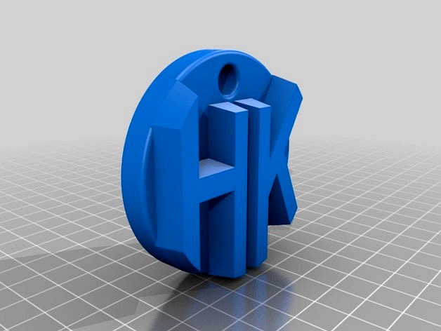 Hellgate Knights Keychain by Hellgate_Engineering