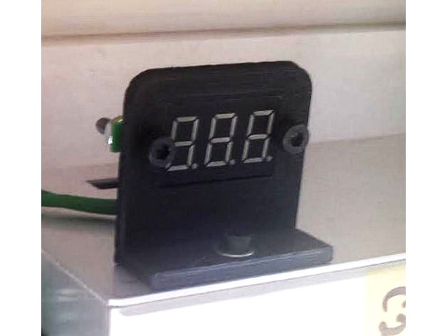 General purpose Voltmeter mount (22.5 * 14 mm) by jbase