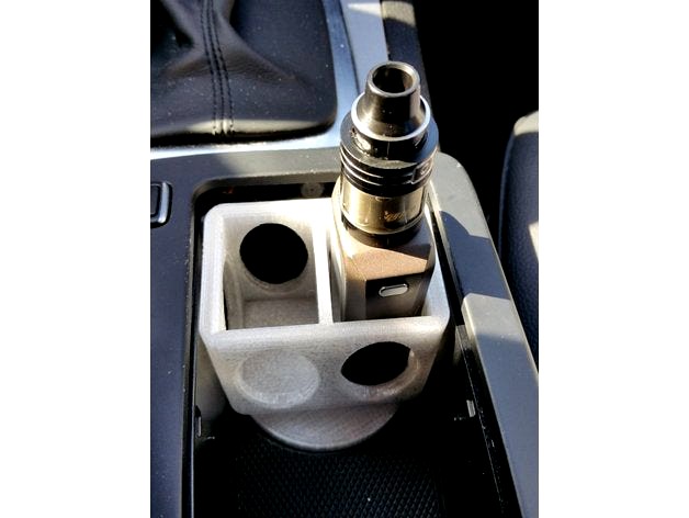 Mod box stand for cupholder Mercedes W204 (and others) by Andys1957