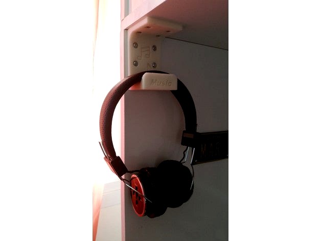Headphone Stand and angle support by erl2000