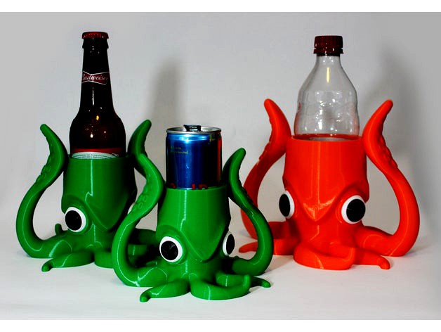 Squid Koozie by Targ