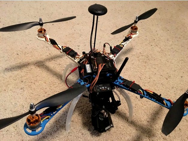 Quadcopter FPV 250 Building by Diven