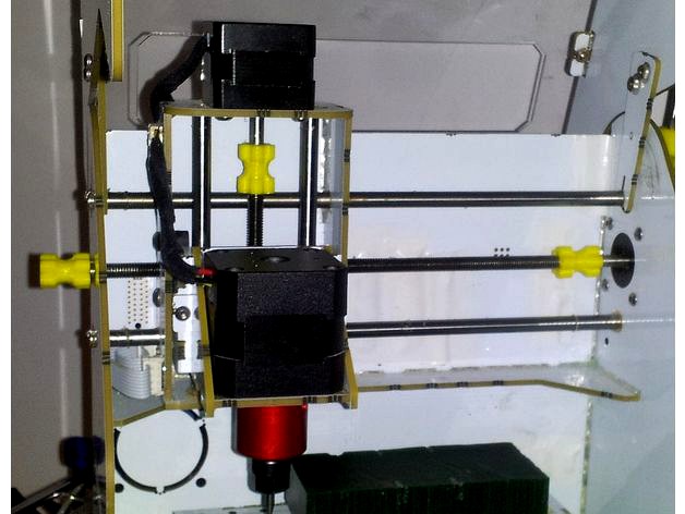 Flex coupler / axis nub for the FR4 machine shield by kellectibles