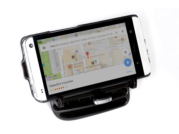 GPS/Smartphone mount for Peugeot 206 by KFix