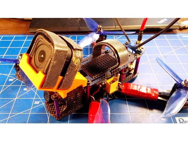 GoPro Hero 4 Session racer stand by DzikuVx