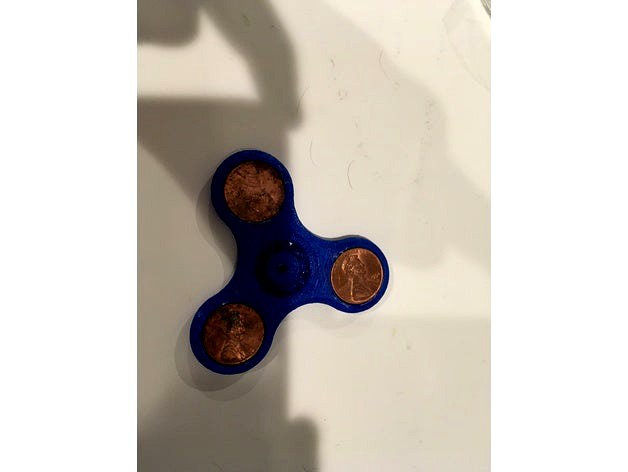 penny spiner with plastic bearing by Bloodistheboss