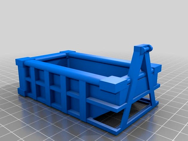 28mm Construction Dumpsters by ISOpod