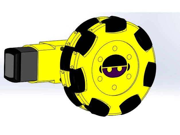 Rueda Omnidireccional by Insani3D