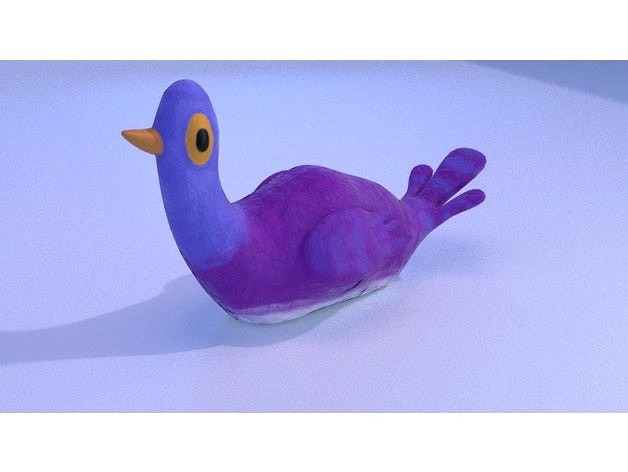 Trash Doves For 3D Print by PanzerOwl