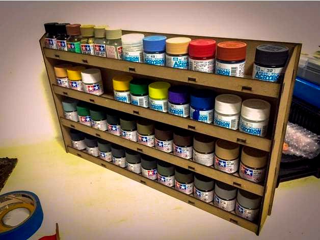 Tamiya shelf - laser cut by swanglei