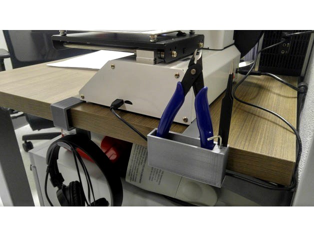IKEA Series - LINNMON Desk-side 3D Printer Tool Holder by brkhzn