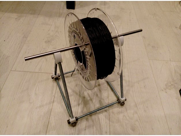 Filament Spool Holder - Prusa i2/i3 style by q3ok