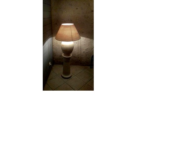 Pièce pour soutenir les branches metalliques d'un abat jour by Model3D41