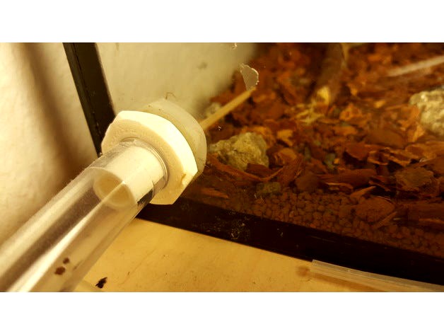 Aquarium / Terrarium / Formicarium tube inlet by toxiccrack