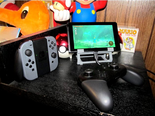 Adjustable Nintendo Switch Stand by fluffygryphon