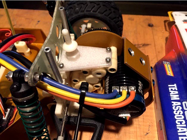 RC10 Classic StealthTransmission Brace by mojobromley