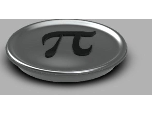 Happy Pi Day Mini Pi Pie Coin by InvisibleWaves