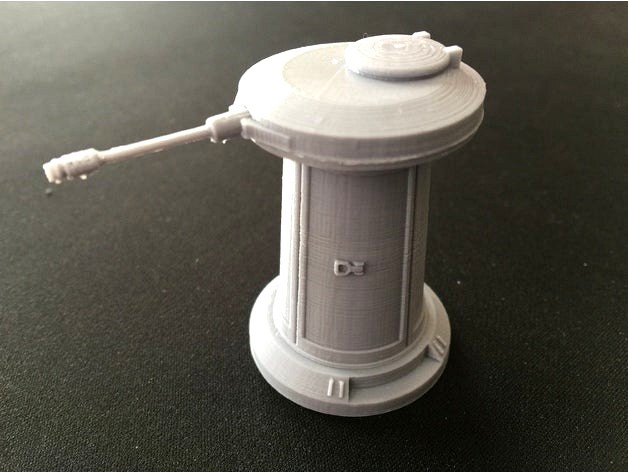 DF.9 Laser Battery - Hoth Turret by cdburgess