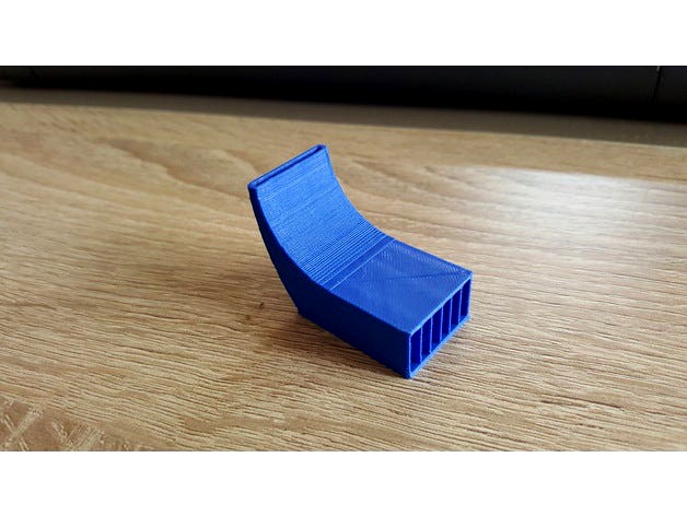 Part cooler fan for 3D printer Fan duct with slits by zomtronic