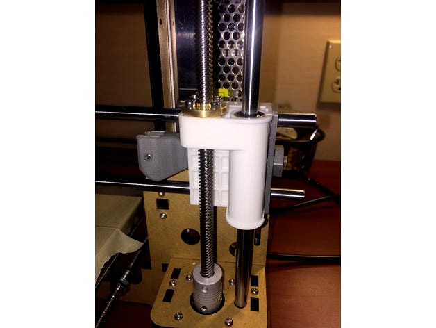 I designed this X axis belt tensioner for a Prusa i3. by ednaldof