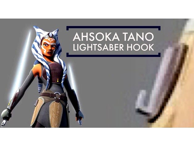 Ahsoka Tano Rebels Lightsaber Hooks by BPStoyle