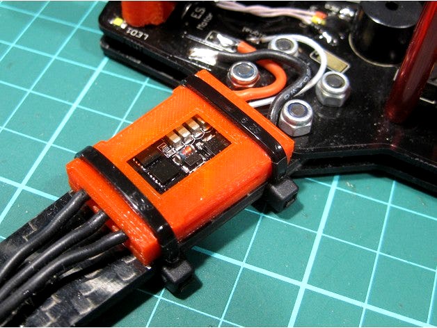 FVT littlebee 20a ESC cover for ZMR250 arms by Despair