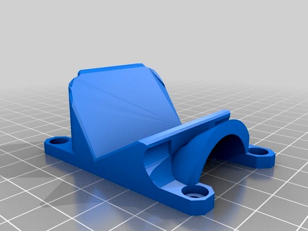 Goprp mount for Detroit Multirotors: Beast Mode & Whippet 220 X frames by Nito3D