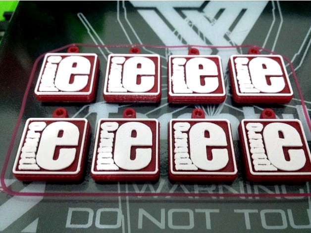 Mikroelektronika Keychain by Hulkco