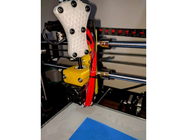 Extruder Mount for Prometheus V2 on Wanhao Duplicator i3 (WIP) by keyz182