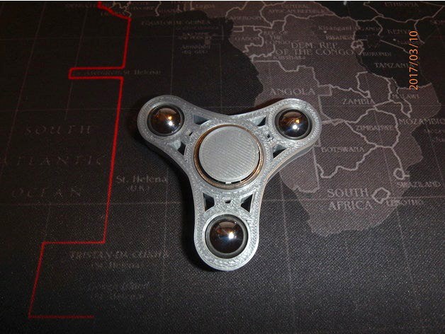 1/2" Ball Bearing Fidget Spinner - Wingnut2k #10 by wingnut2k