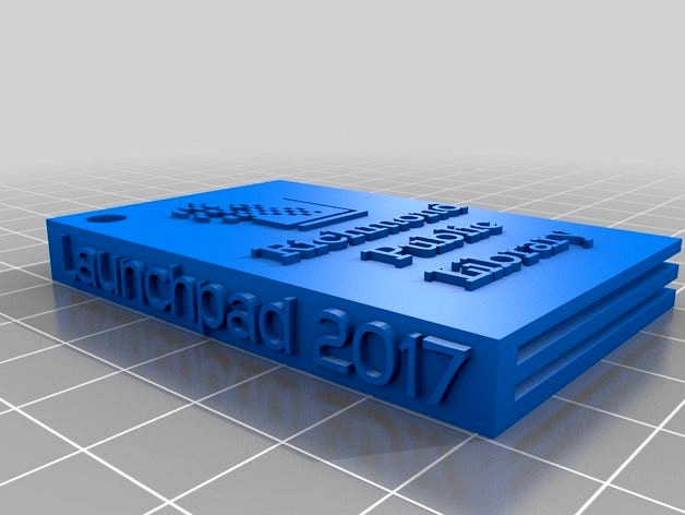 2017 Launchpad Commemorative Keychain by RPL_Launchpad
