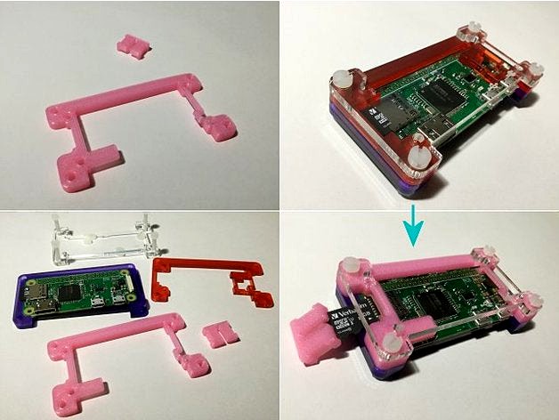 replacement plate for pibow-zero or pibow-zero-w by n602