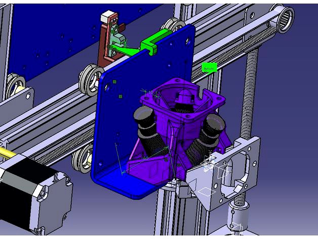 Diamond Hotend für ORDBOT Hadron by cheffeundwackl