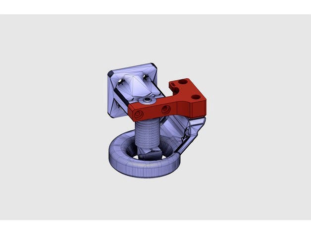 Adapter for Diicooler on Tech2C E3d V6 mount by oeyhaga