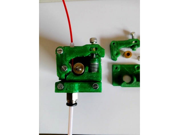 mk8 drive block with adjustable spring pressure with bowden by RaffoSan