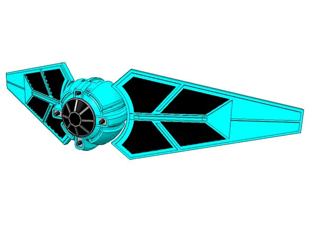 SW - TIE Predator  by Astrofossil