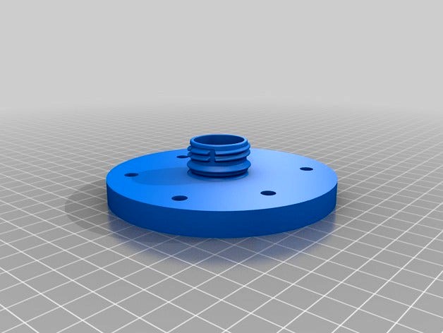 Cyclone Zyklon with flange for bucket by Betacrypt