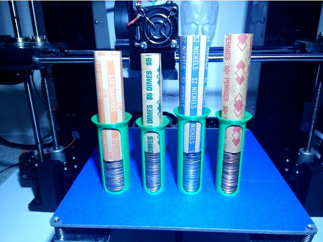 Coin Wrapper/Roller by MakerMaveric
