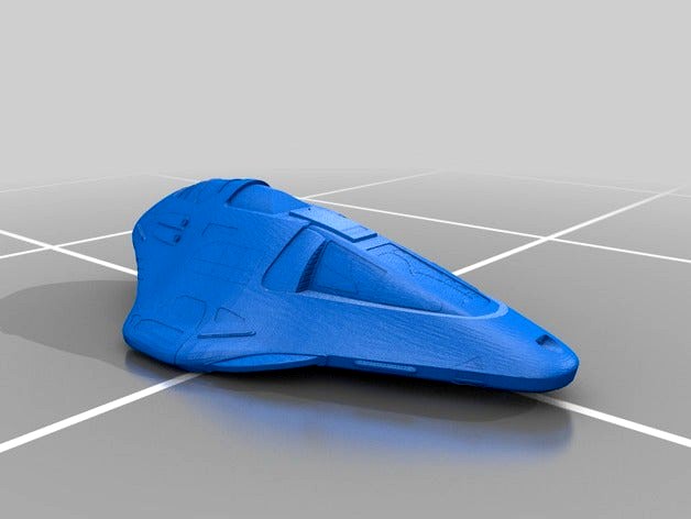 Star Trek Delta Flyer 2 1:2000 by outcastrc