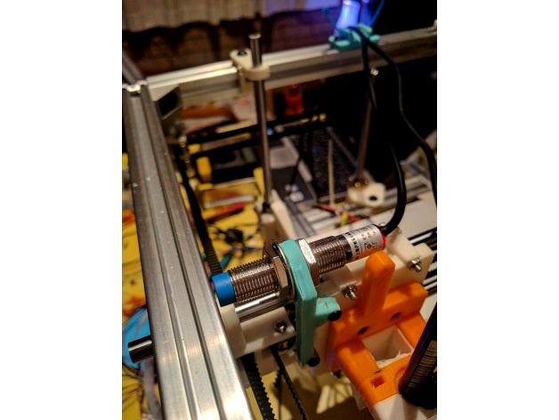 Hypercube mounts for X and Y proximity endstops by mattjoyce