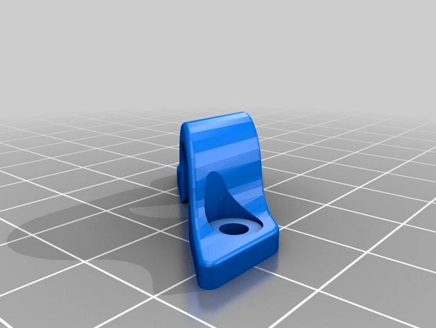 Ultimaker2 Heatbed Cable Clip B1243 by scenic01