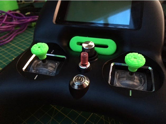 M3 thumb stick grip gimble for transmitters turnigy evolution by GRay_111111