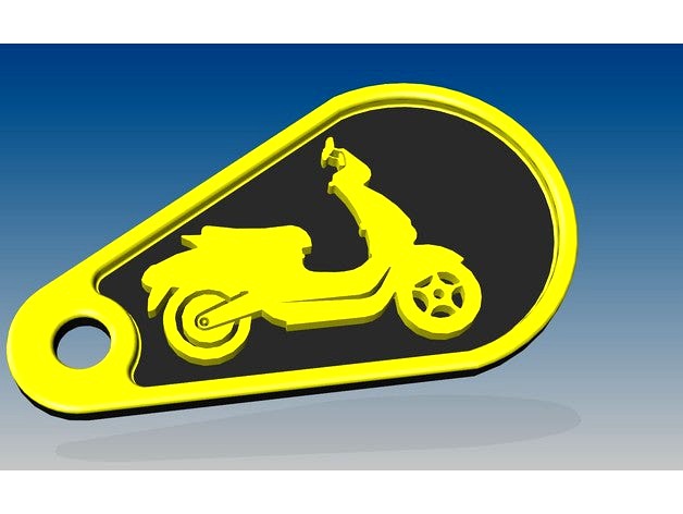 Scooter keyfob by bobmoffat