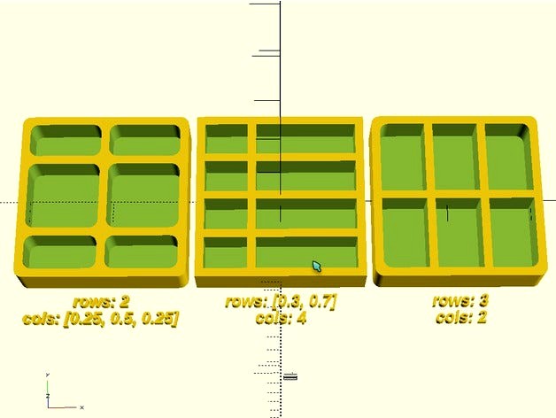 Customizable Box Tray by joaquinfq