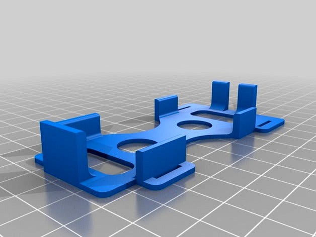 Battery holder multicopter 250 by djdj111