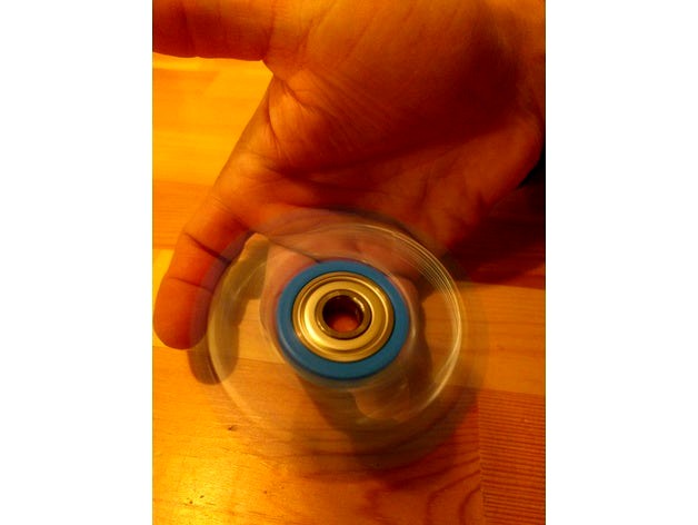 Triple Fidget Spinner with 9/16th* hex nuts by snaptite