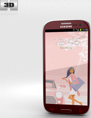 Samsung Galaxy S3 Neo La Fleur 3D Model