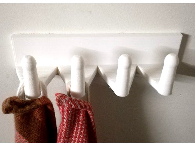 Towel hooks for kitchen/bathroom by MvM