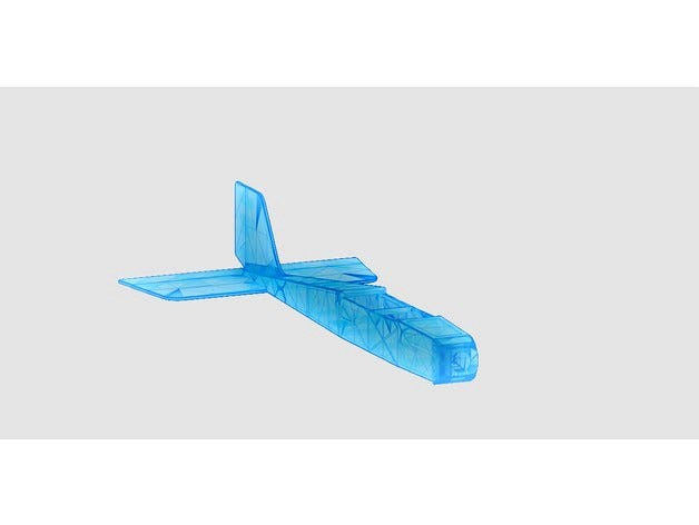 "Ugly" Stick plane (works with my 1133mm wing Design) by tfrancis